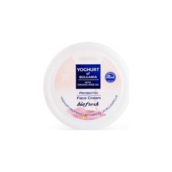 Biofresh Yoghurt of Bulgaria hydratační pleťový krém s organickým růžovým olejem 100 ml