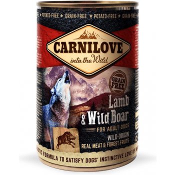 Carnilove Dog Wild Meat Lamb & Wild Boar 12 x 400 g