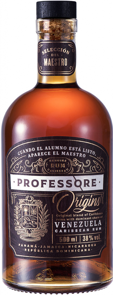 Professore Origins Rum Venezuela 5y 38% 0,7 l (holá láhev)