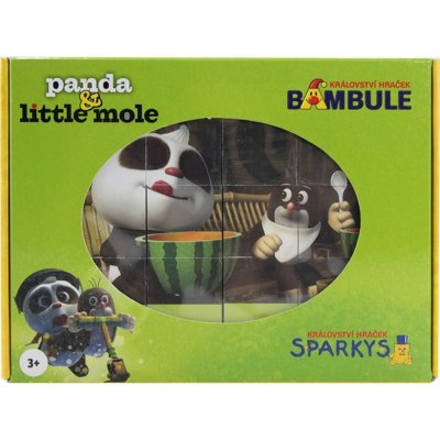 EP Line kostky Krtek a Panda – Zboží Mobilmania