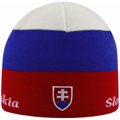 Slovakia čepice pletená se slovenským znakem trikolóra – Sleviste.cz