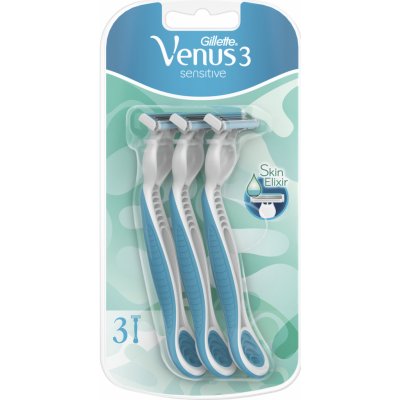 Gillette Venus 3 Sensitive 3 ks – Zboží Dáma