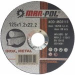 Mar-Pol Kotouč řezný 125 x 1,2 x 22,2 mm M08115 – Zbozi.Blesk.cz