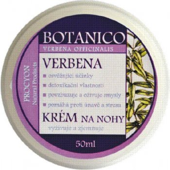 Botanico krém na nohy výživný Verbena 50 ml