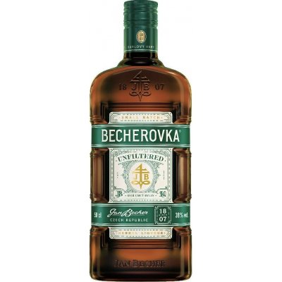 Becherovka Unfiltered 40% 0,5 l (holá láhev) – Hledejceny.cz