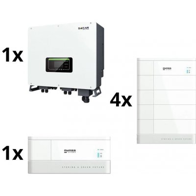 Sofar Solar sestava měnič 10 kW a bateriový modul 10,24 kWh se základnou TI9994