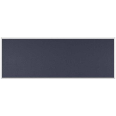 VMS VISION Stolový paraván EKONOMIK ekoTAB ostrý roh 180 x 65 cm černý – Sleviste.cz