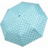 Deštník Doppler Ballon deštník dámský skládací tyrkysový