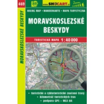 Moravskoslezske Beskydy 1:40 000