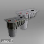 Likov Geiger s dolní výpustí suchý 125 x 110 mm černý – Sleviste.cz