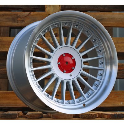 Racing Line 7307R 9x17 5x120 ET15 silver polished rim – Sleviste.cz