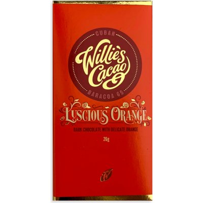 Willie's Cacao Luscious Orange 65%, 26 g – Hledejceny.cz