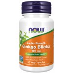 Now Foods Now Ginkgo Biloba Double Strenght 120 mg 50 rostlinných kapslí – Zbozi.Blesk.cz