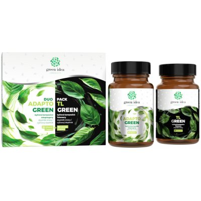Green idea LONGEVITY DUOPACK ADAPTO GREEN + TL GREEN 60 tablet – Hledejceny.cz