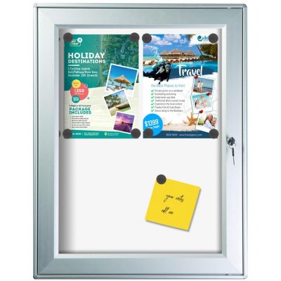 A-Z Reklama CZ nástěnková vitrína s magnetickou stěnou UNBN1004 4 x A4