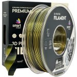 Smart Print Silk PLA Dual color black gold 1,75mm 1kg – Zboží Živě