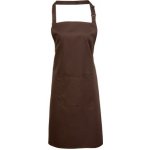Premier Workwear Pracovní zástěra za krk s kapsou PR154 Brown Pantone 476 72x86cm – Hledejceny.cz