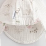 Dětská letní mušelínová čepička s kšiltem New Baby Zoe – Zboží Dáma