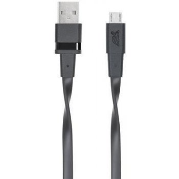 Rivacase 6000 BK12 micro USB, 1,2m, černý
