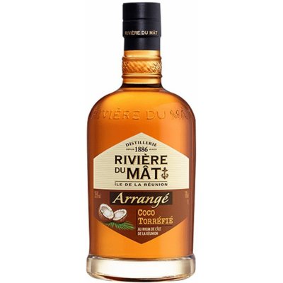 Rivière du Mât Arrangé Noix de Coco torréfiée 35% 0,7 l (holá láhev) – Zbozi.Blesk.cz