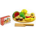 Teddies ovoce krájecí s prkénkem dřevěné – Sleviste.cz