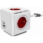 Cubenest PowerCube Extended USB A+C PD 20 W Red 6974699971009 – Zbozi.Blesk.cz
