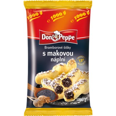 Don Peppe bramborové šišky s mákem 1 kg – Zboží Dáma