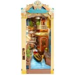 RoboTime 3D Puzzle Zarážka na knihy "Falling Sakura" dřevěná – Zboží Dáma