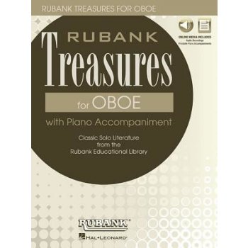 Rubank Treasures for Oboe: Book with Online Audio Stream or Download Voxman H.Paperback