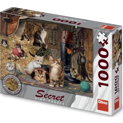 Dino KOČIČKY secret collection 1000 dílků – Sleviste.cz