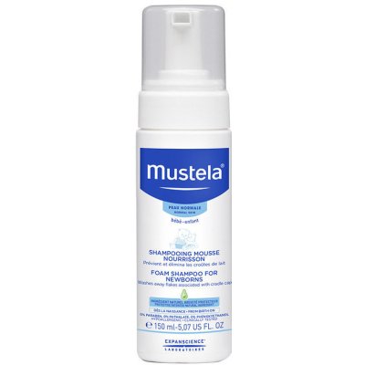 Mustela Pěnivý šampon pro novorozence 150 ml – Zboží Dáma