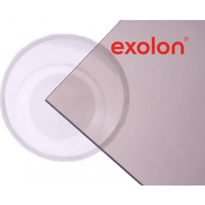 Exolon Plný polykarbonát mono 2UV 8 mm 1520 x 2050 mm bronz 1 ks – Sleviste.cz