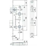 Hobes WC 72/60 mm P/L zinek – Hledejceny.cz