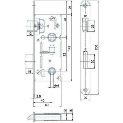 Hobes WC 72/60 mm P/L zinek – Hledejceny.cz