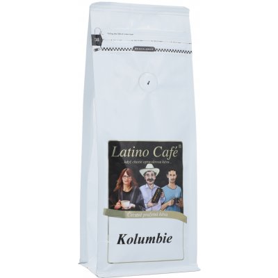 Latino Café ® Káva Kolumbie čerstvě pražená 100% arabica zrnková 0,5 kg – Hledejceny.cz