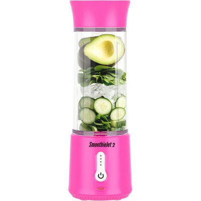 SmoothieJet 2 přenosný USB Smoothie 500 ml Tmavě Růžová