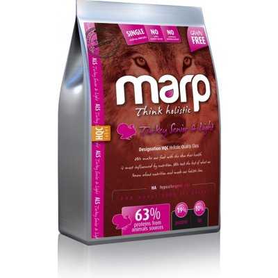 Marp Dog Holistic Turkey S&L - Krůtí Senior & Light bez obilovin 12kg