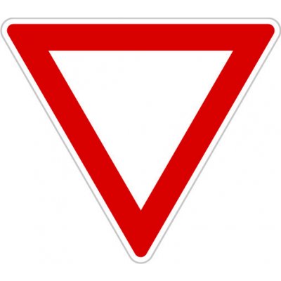 Dopravní Značka P4 Dej přednost v jízdě – Zboží Dáma