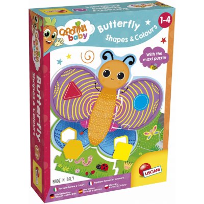 Lisciani Educational Set Carotina Baby Butterfly Shapes and Colors