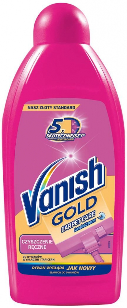 Vanish 3v1 ruční čištění koberců čistič koberců 500 ml od 100 Kč -  Heureka.cz