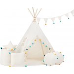 Elis Design set teepee stan barevné bambulky luxury – Zboží Dáma