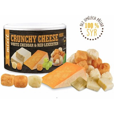 Mixit Křupavý sýr White Cheddar a Red Leicester 70 g – Zbozi.Blesk.cz