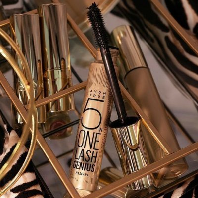 Avon Řasenka Lash Genius Blackest Black 10 ml