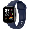 Řemínek k chytrým hodinkám PROTEMIO 86506 SILICONE Vyměnitelný řemínek pro Xiaomi Redmi Watch 3 tmavomodrý