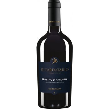 Fantini Vini Primitivo di Manduria "Ritardatario" Cantine Sava 2020 14,5% 0,75 l (holá láhev)