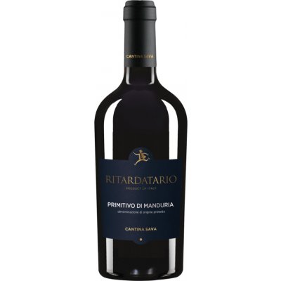 Cantine Sava Fantini Vini Primitivo di Manduria "Ritardatario" 2022 15% 0,75 l (holá láhev) – Sleviste.cz