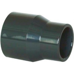 FIP PVC tvarovka - Redukce dlouhá 63–50 x 32 mm , DN=50/32 mm, d=63/41 mm , lepení / lepení