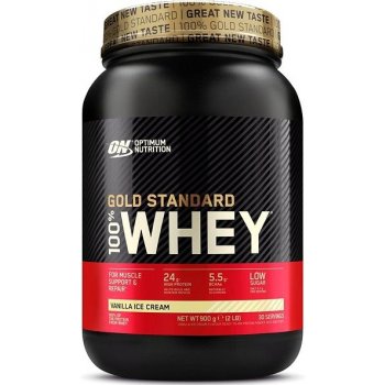 Optimum Nutrition Gold Standard 100% Whey Protein 910 g od 856 Kč - Heureka .cz