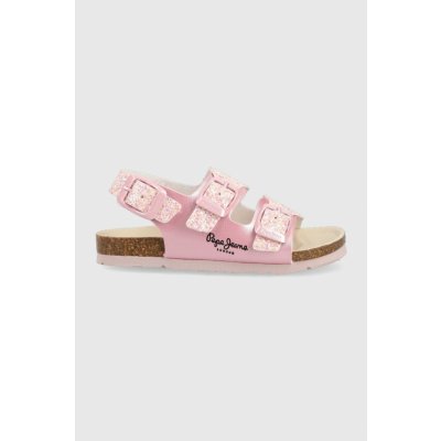 Pepe Jeans dětské sandály růžová – Zboží Mobilmania