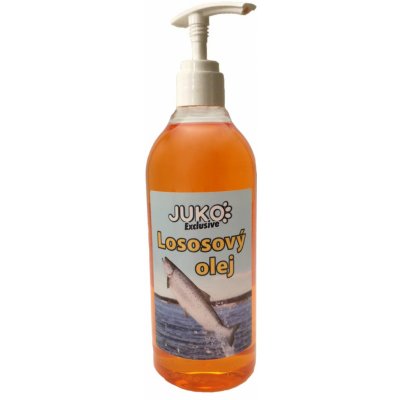 JUKO Lososový olej s pumpičkou 500 ml – Zboží Dáma